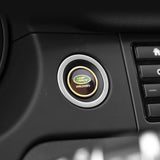 2.8cm Land Rover Discovery Range Rover Metal Car One-click Start Button Sticker Decal