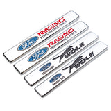 2pcs Ford Wolf Logo Car Fender Side Emblem Badge Sticker