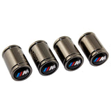 4pcs M Power Logo Tire Valve Caps