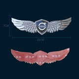 Volvo Metal Wings Car Front Sticker Emblem Badge Decal