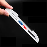 4pcs Ford Car Door Bumper Strip Anti-collision Protection Sticker