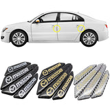 4pcs/set Mazda Carbon Fiber Car Door Anti-Scratch Sticker Door Side Protection Bumper Strips