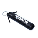 BMW M Power Alpina Carbon Fiber Car Keyring Keychain
