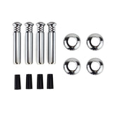 4pcs/set Nissan Nismo Logo Car Door Bolt Lock Pins Gate Lock Screws