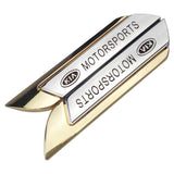 2pcs KIA Metal Car Side Fender Sticker Emblem Badge Decal