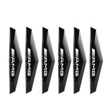6pcs Mercedes Benz AMG TPU Car Door Anti-collision Protective Stickers Bumper Strip Decal