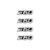 4pcs/set BMW Power Performance X6 E92 E87 G30 Metal Car Stereo Sticker Auto Audio Emblem Decal