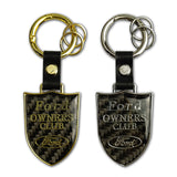 Ford Carbon Fiber Car Keychain Pendant