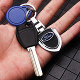 Ford Logo Shield-shaped Metal Car Keychain