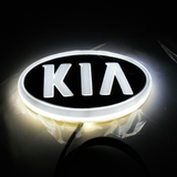 13x6.5cm KIA Car LED Light Front Rear Emblem Badge
