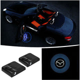 2pcs Mazda Wireless Car Welcome Door Laser Projection LED Light