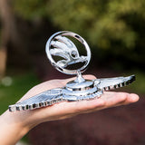 Skoda Angle Wings Metal Car Front Hood Bonnet Sticker Emblem Badge