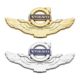 Volvo Metal Wings Car Rear Sticker Auto Window Emblem Badge Decal