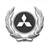 Mitsubishi Wheat Metal Car Window Sticker Emblem Badge Decal