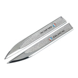 2pcs Buick Logo Metal Car Side Fender Sticker Emblem Badge