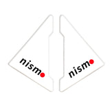 2PCS Nissan Nismo Car Door Corner Edge Cover Anti-Scratch Protective Sticker