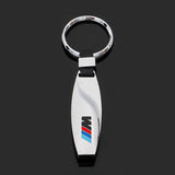 BMW M Power Metal Car Keychain Keyring