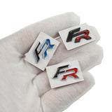 SEAT FR Logo Metal Car Steering Wheel Sticker Emblem Bagde Decal