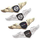 Nissan Nismo Angle Wings Metal Car Front Hood Bonnet Sticker Emblem Badge
