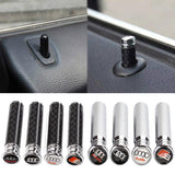 4pcs/set Audi Sline Logo Car Door Bolt Lock Pins Gate Lock Screws