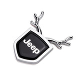 Jeep ABS Deer Car Rear Sticker Shield Trunk Emblem Badge Decal