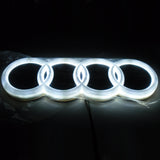 18.2x5.8cm Audi Car LED Light Front Rear Emblem Badge