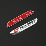 1PC Ford ST Racing Logo Metal Car Sticker Badge Decal