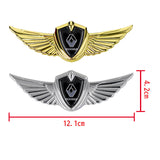 Renault Logo 3D Metal Wing Car Emblem Sticker Badge Decal