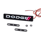Dodge LED Light Car Front Grille Emblem Badge