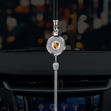 Porsche Diamond Car Interior Hanging Pendant