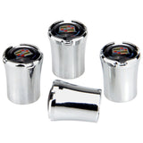 4pcs/set Cadillac Logo Car Air Valve Stem Caps Auto Tyre Valve Covers