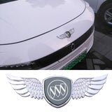 Buick Logo Metal Wings Car Front Hood Bonnet Center Sticker Emblem