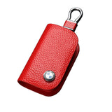 BMW Leather Car Key Case Protective Key Cover Organizer