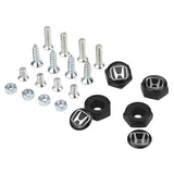 4pcs/set Honda Logo Stainless Steel Car License Plate Bolts