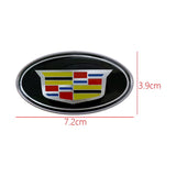 Cadillac Elliptical Metal Car Window Sticker Emblem Badge Decal