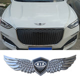 KIA Metal Wings Car Front Sticker Emblem Badge Decal