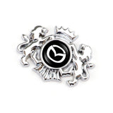 Mazda Double Lion Metal Car Rear Sticker Auto Window Emblem Badge Decal