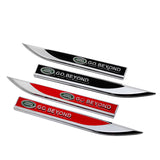 2pcs/set Land Rover Metal Car Fender Side Sticker Emblem Badge Decal