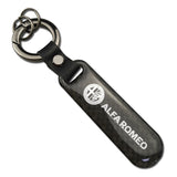 Alfa Romeo Carbon Fiber Car Logo Keychain Keyring