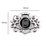 Volvo Double Lion Metal Car Rear Sticker Auto Window Emblem Badge Decal