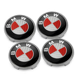 4pcs/set 68mm BMW X1 X3 X5 X6 1 3 5 7 Series Car Wheel Center Hub Cap Auto Hub Cover Emblem Badge Decal