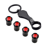 4pcs/set Suzuki Logo Car Air Valve Stem Caps Auto Tyre Valve Covers
