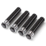 4pcs/set Mercedes Benz AMG Barbus Lorinser Carlsson Logo Car Door Bolt Lock Pins Gate Lock Screws