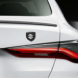 2pcs 39x39mm Suzuki Shield Metal Car Window Sticker Emblem Badge Decal