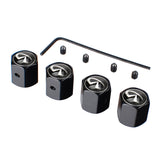 4pcs/set Infiniti Anti-Theft Car Air Valve Stem Cap Auto Tyre Valve Covers