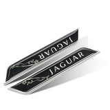2pcs Jaguar Logo Car Fender Side Sticker Decal Emblem Badge