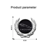 Jaguar Metal Car Rear Sticker Trunk Emblem Badge Decal