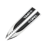 2pcs Opel Logo Metal Car Side Fender Emblem Stickers