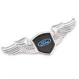 Ford Mustang Shelby Angle Wings Metal Car Front Hood Bonnet Sticker Emblem Badge