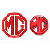 MG MG5 MG6 PRO ZS HS ABS Car Front Grille Head Emblem Rear Badge Steering Wheel Sticker Decal